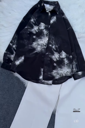 Abstract Print Shirt – A Statement Piece 🎨