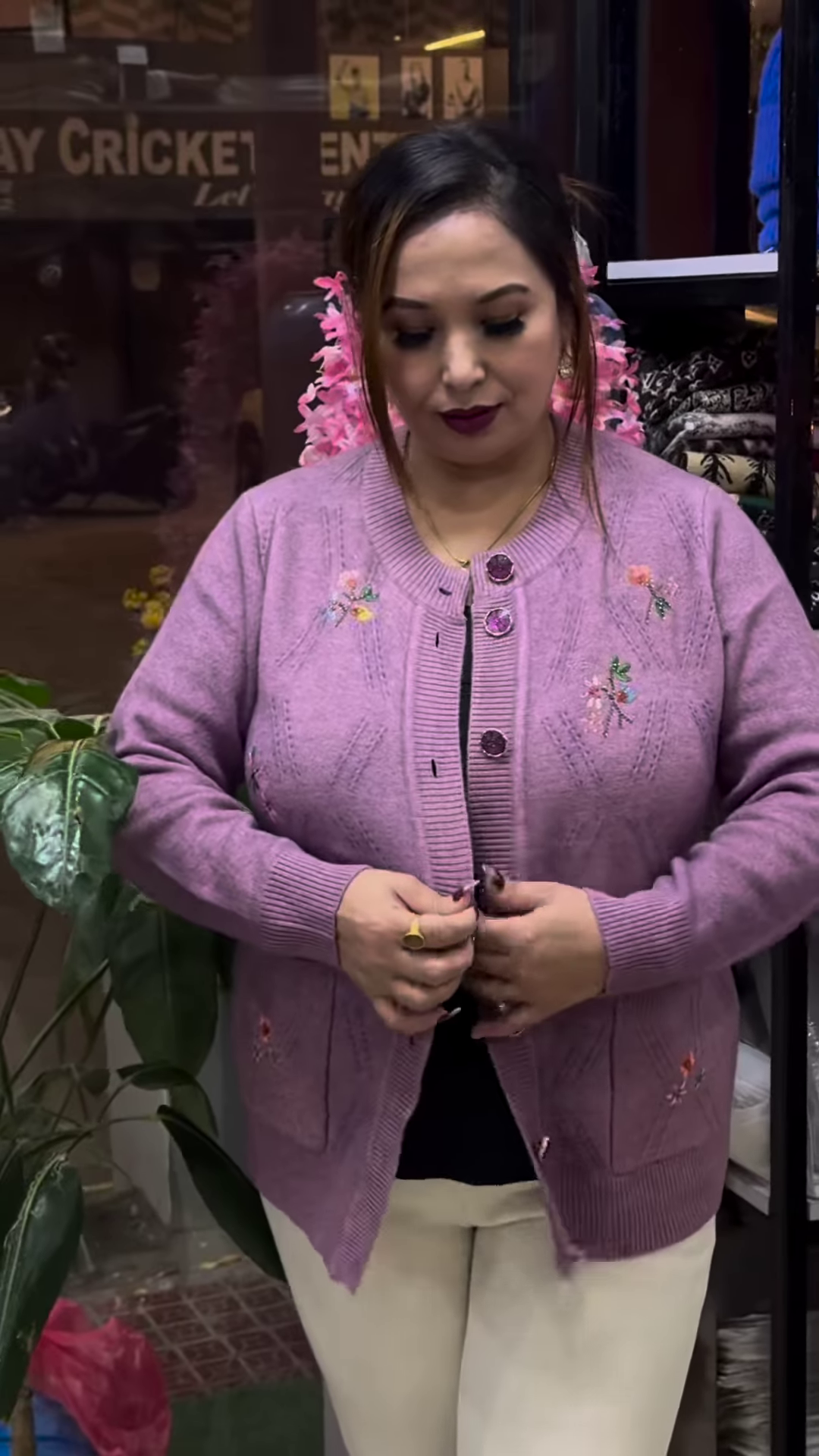 Embroidered Knit Cardigans π§₯πΈ β Available in 10 Vibrant Colors with Floral & Textured Detailing - Image 7